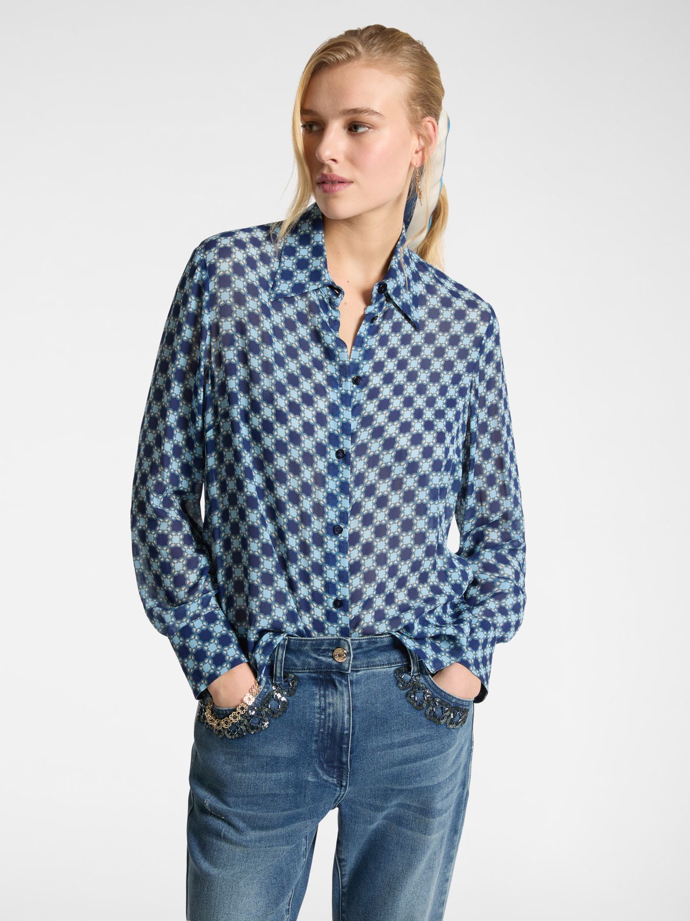 Блузка из 100% эко-вискозы