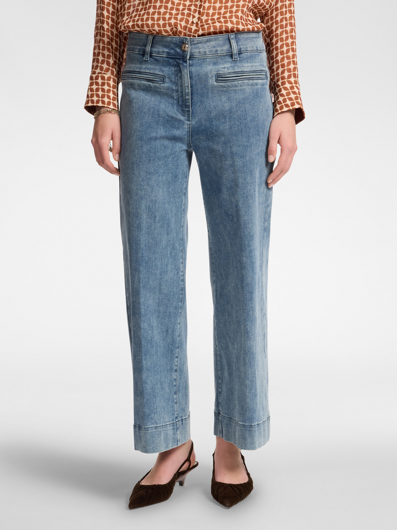 Джинсы широкие Мэри