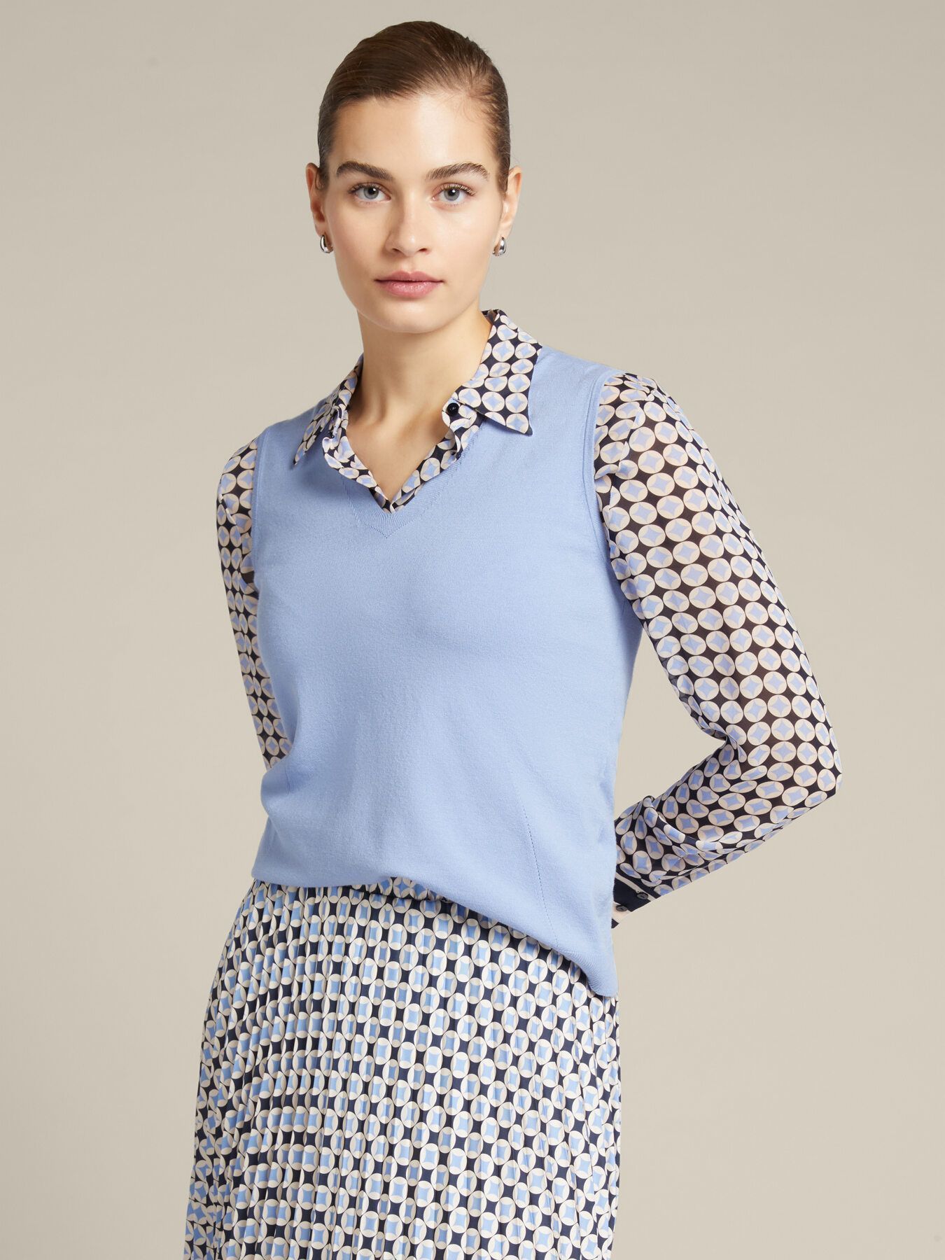 Трикотажный топ