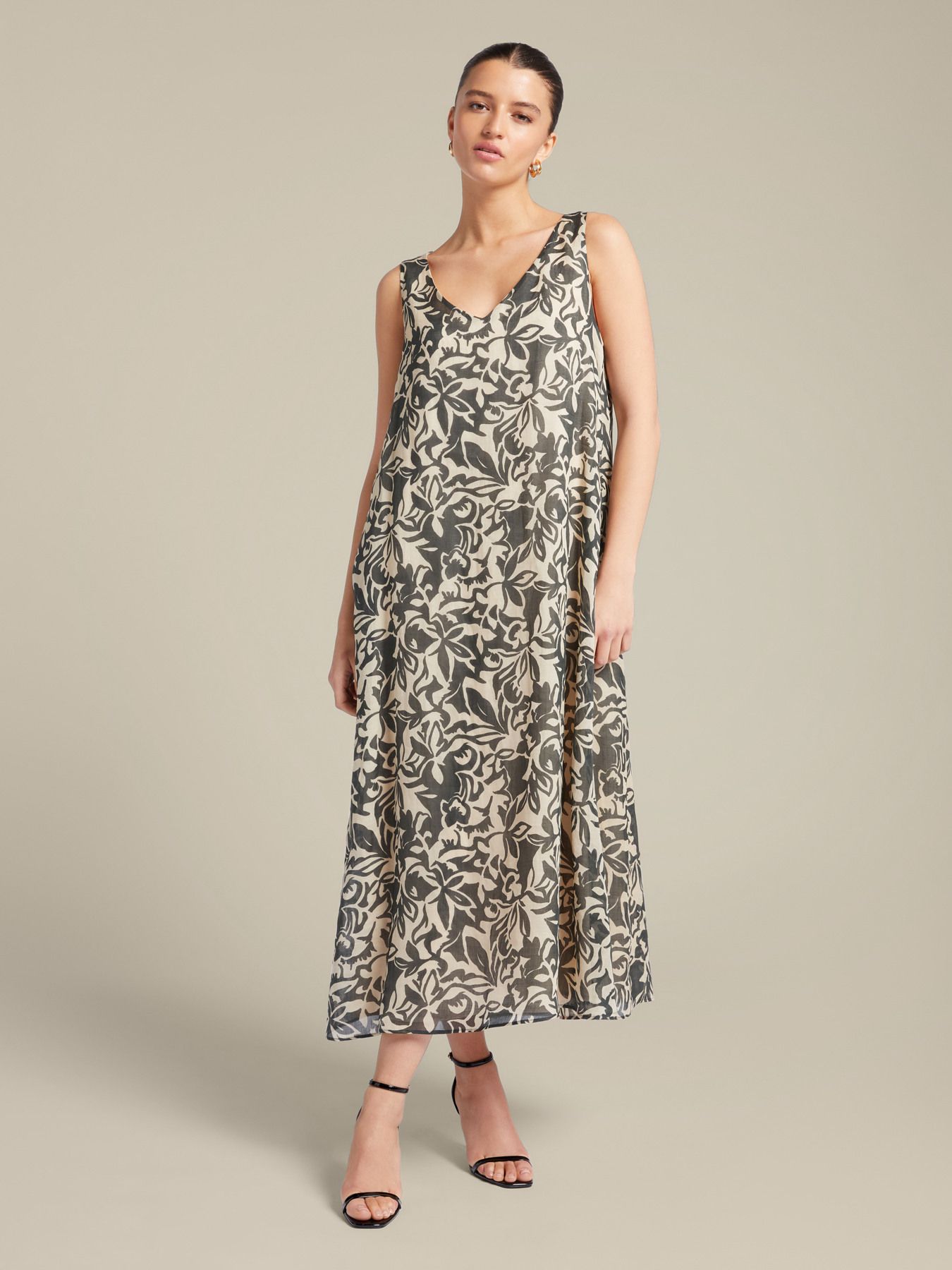 Платье из 100% рами