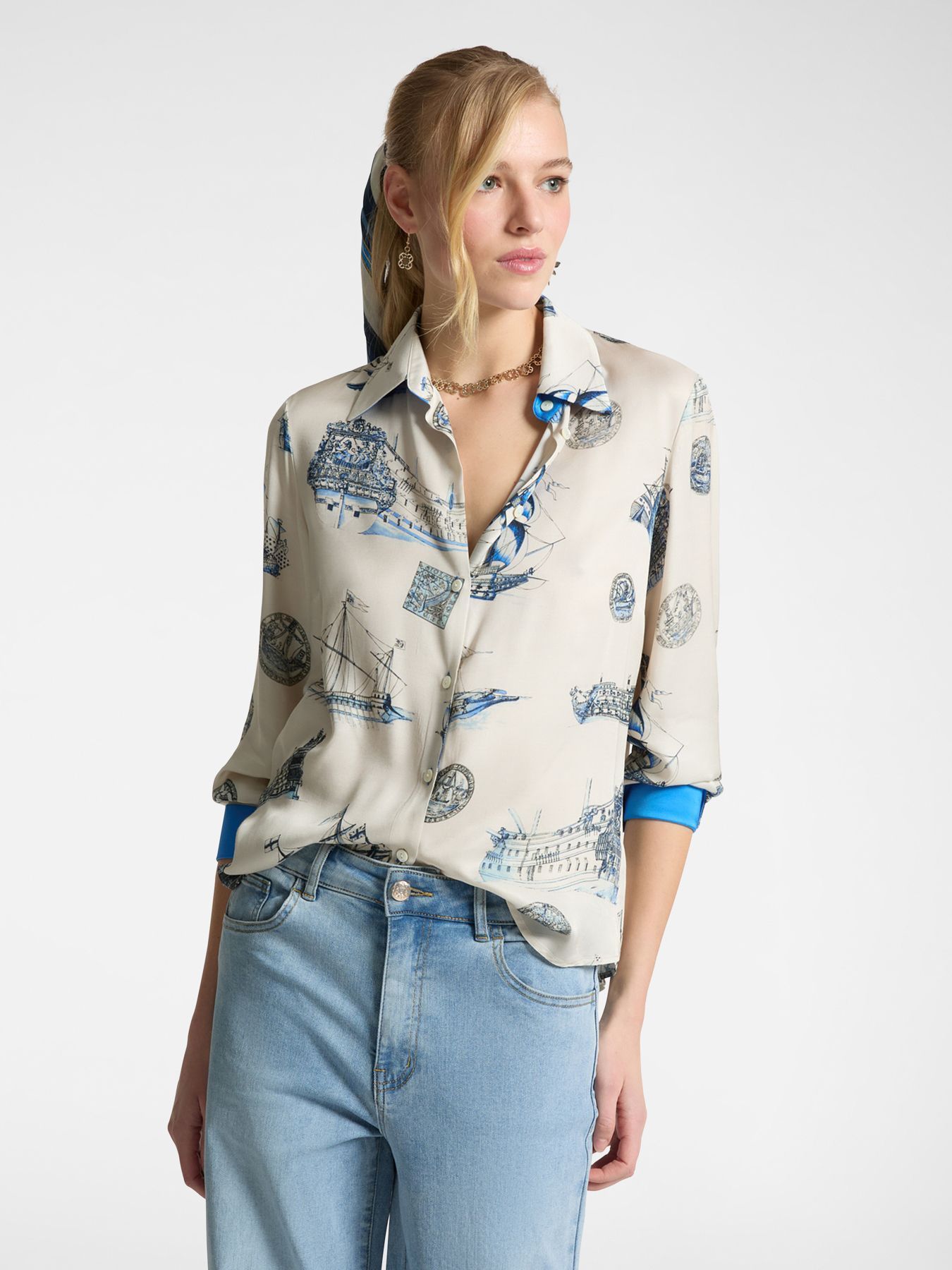 Блузка из 100% эко-вискозы