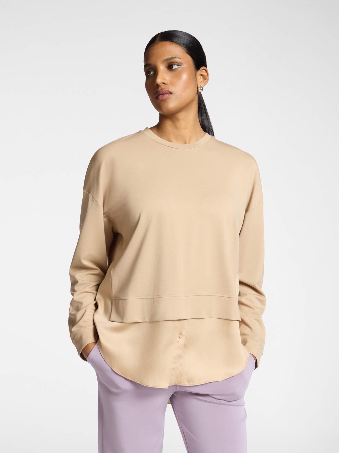 Свитшот из миланского трикотажа