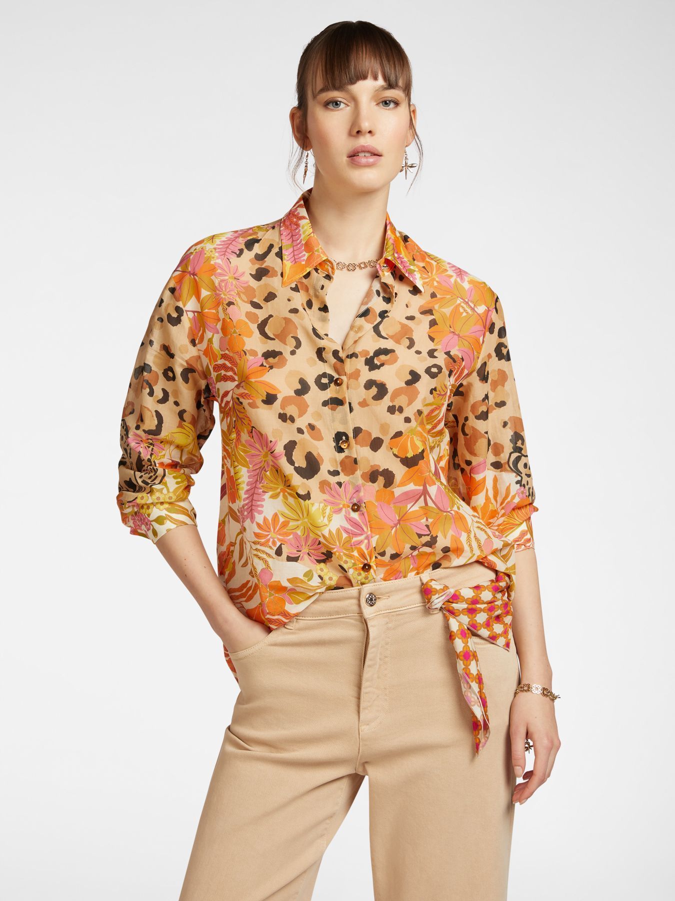 Блузка из 100% хлопка