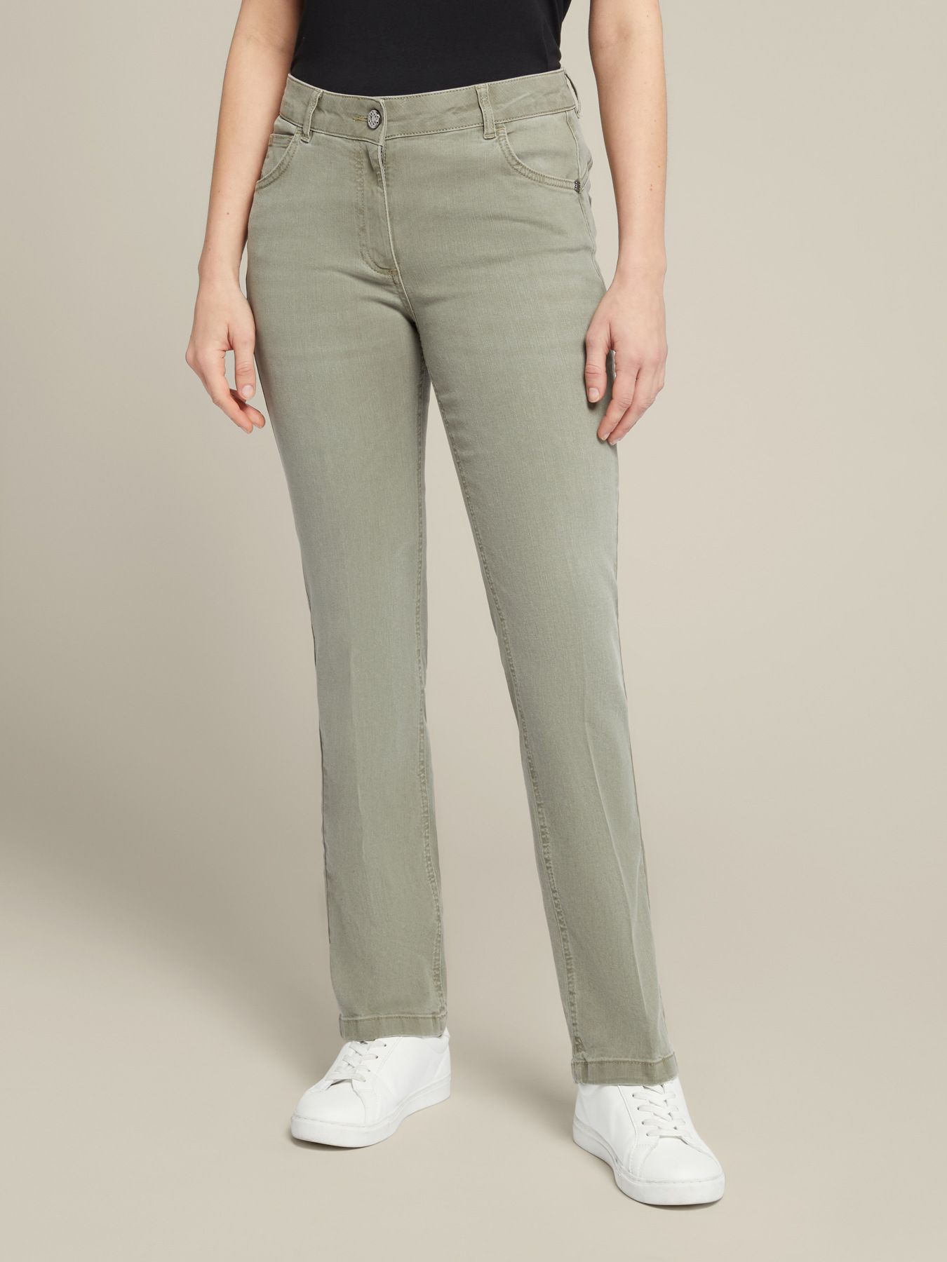 Джинсы укороченные