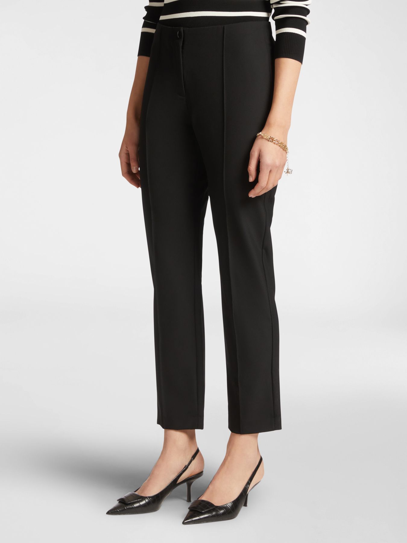 Брюки из ткани «пауэр-стреч»