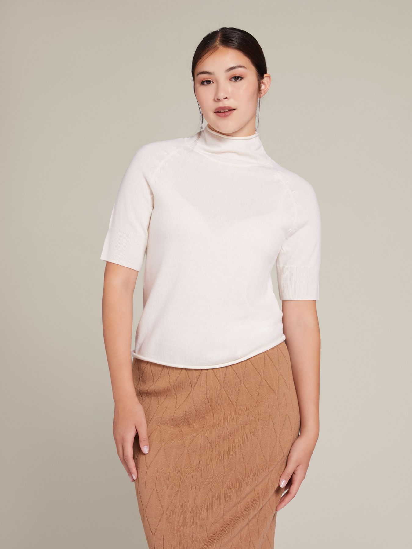 Джемпер с коротким рукавом