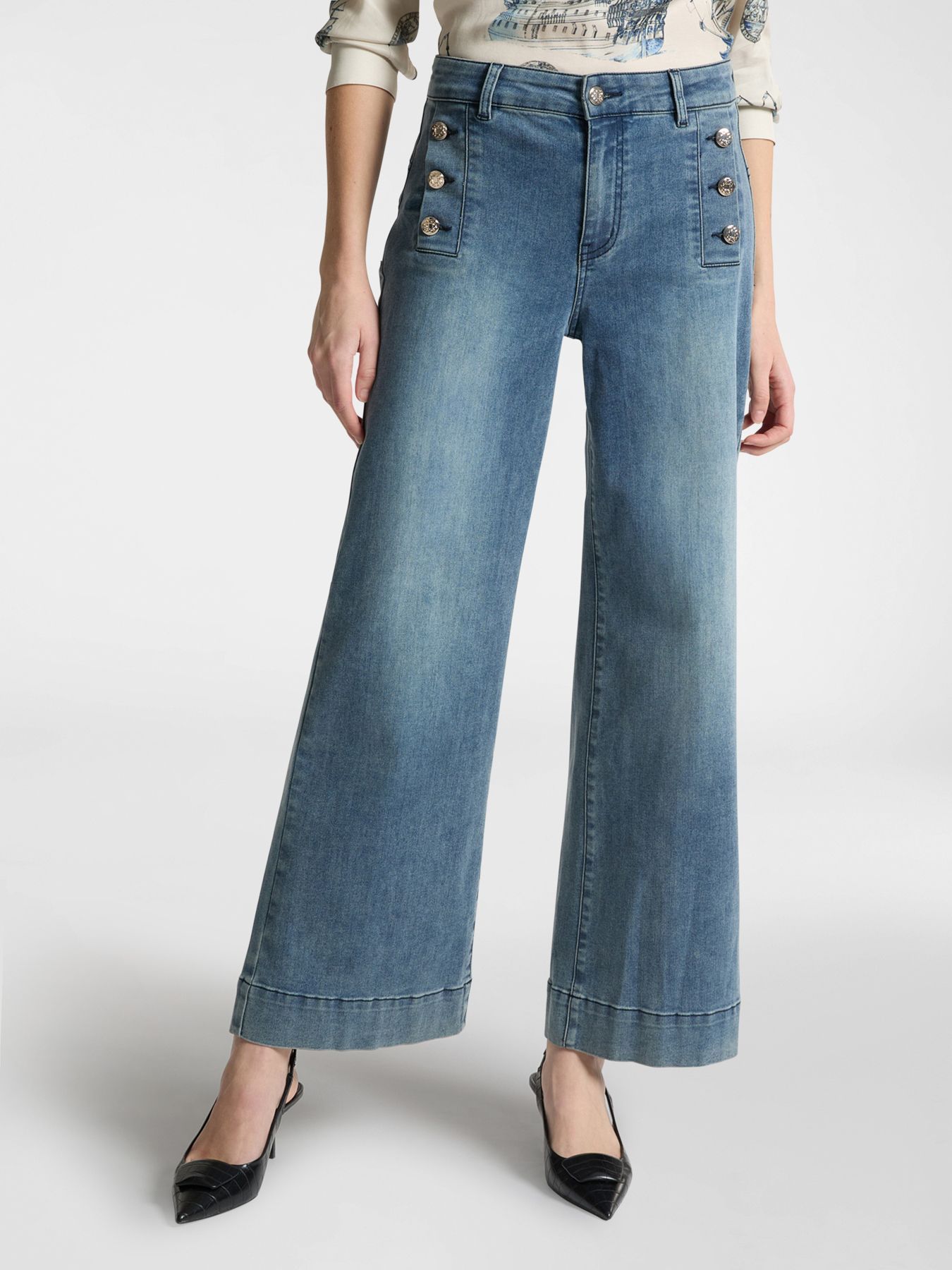 Брюки джинсовые Мэри