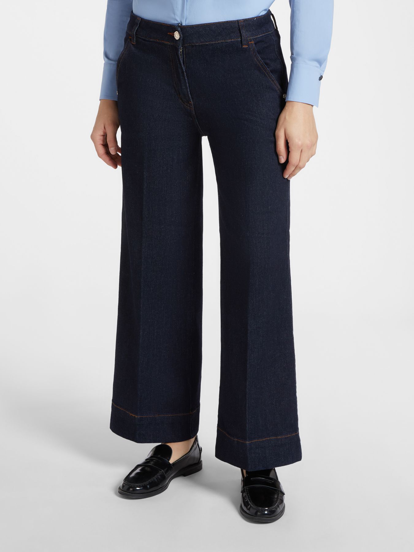 Джинсы прямые