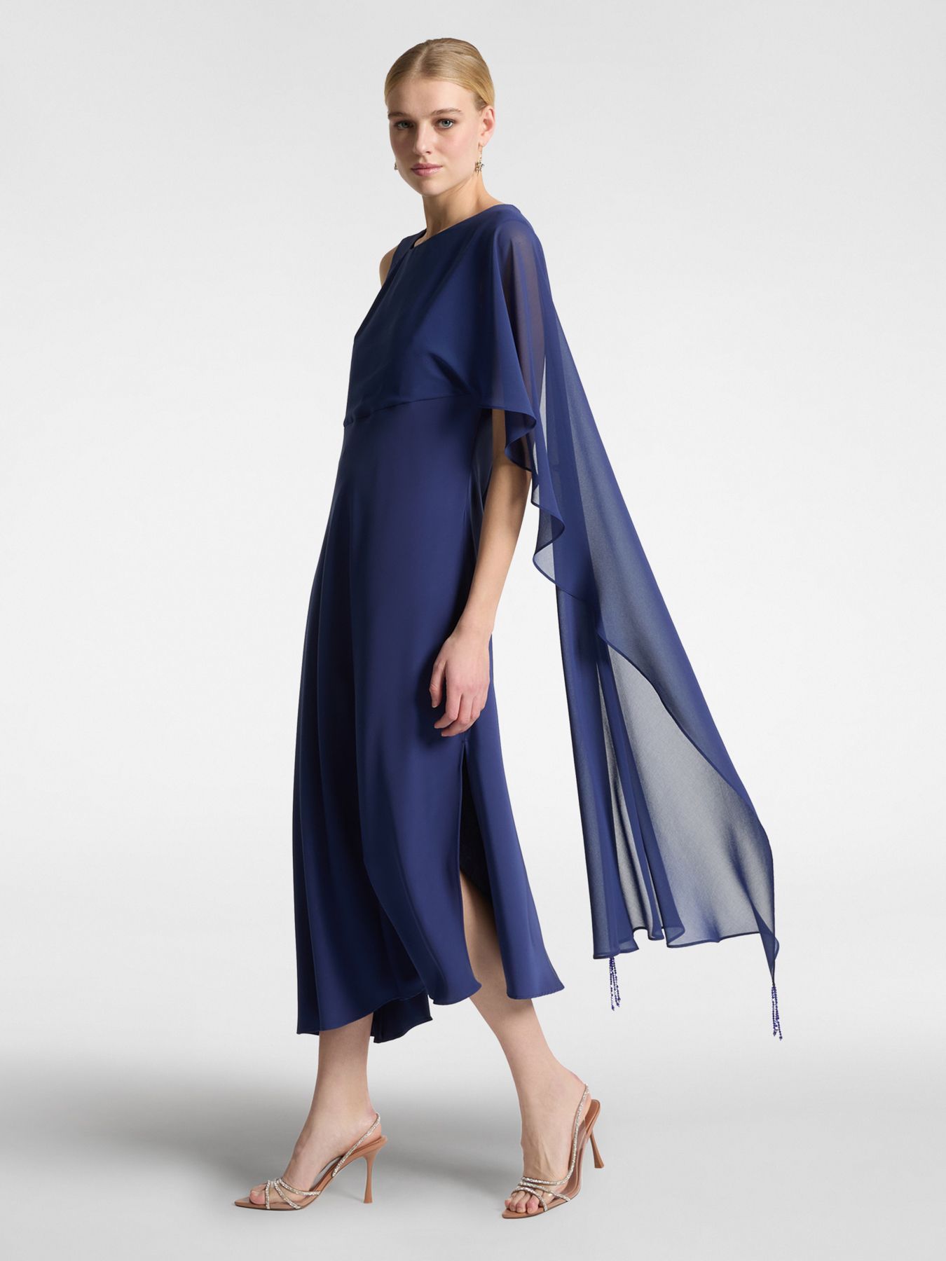 Платье из эластичного кади