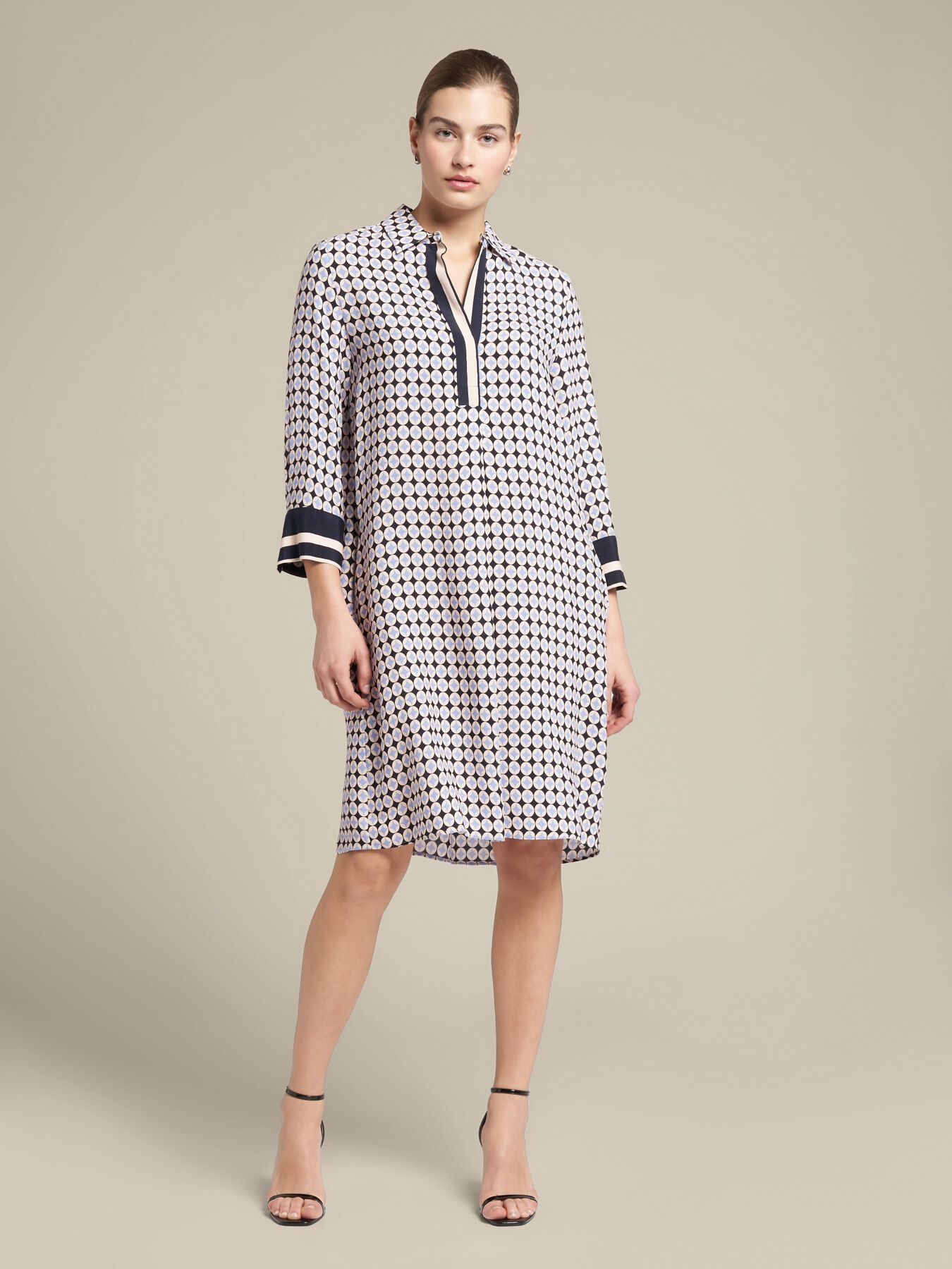 Платье-туника из 100% вискозы