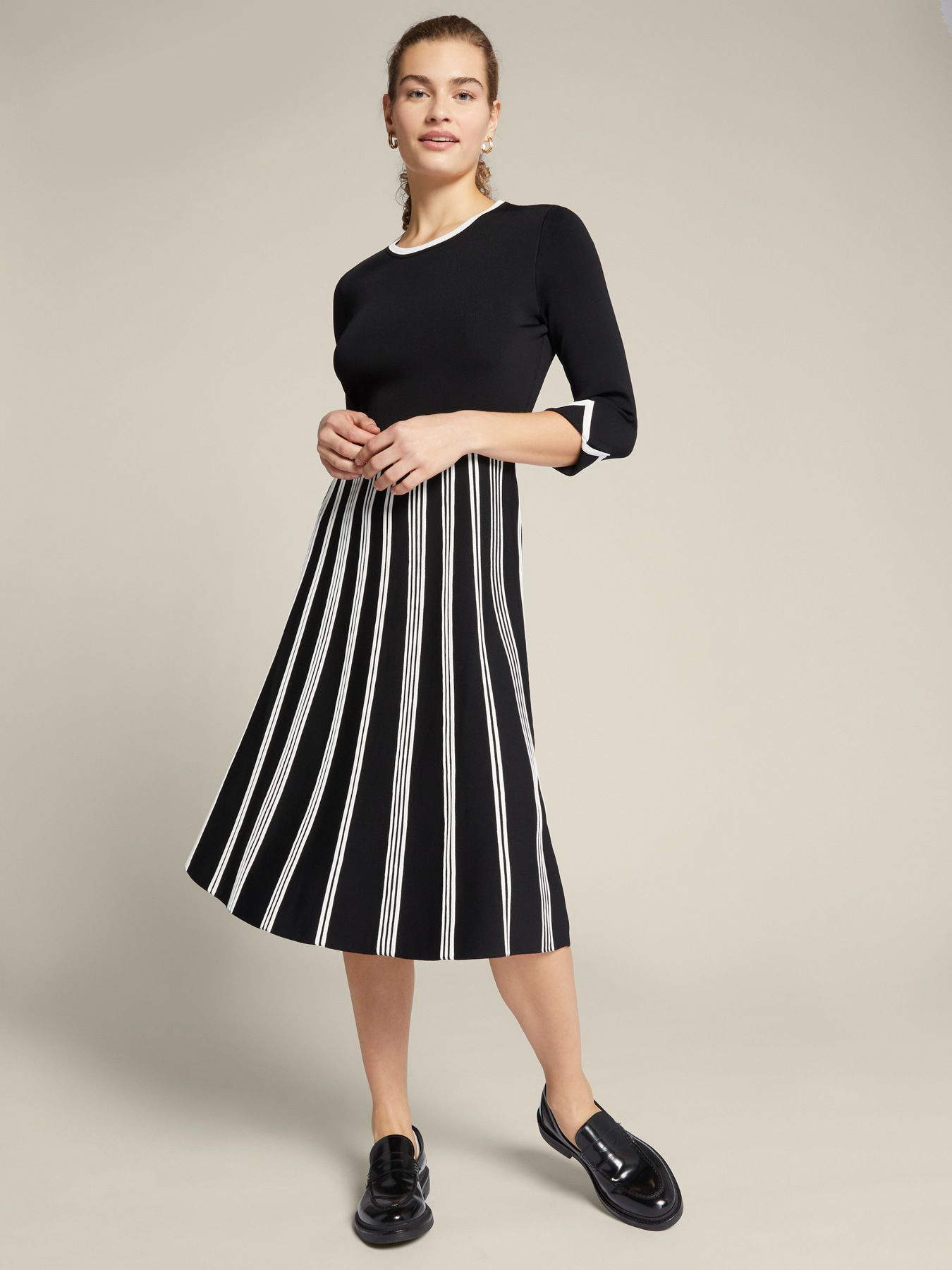 Платье трикотажное