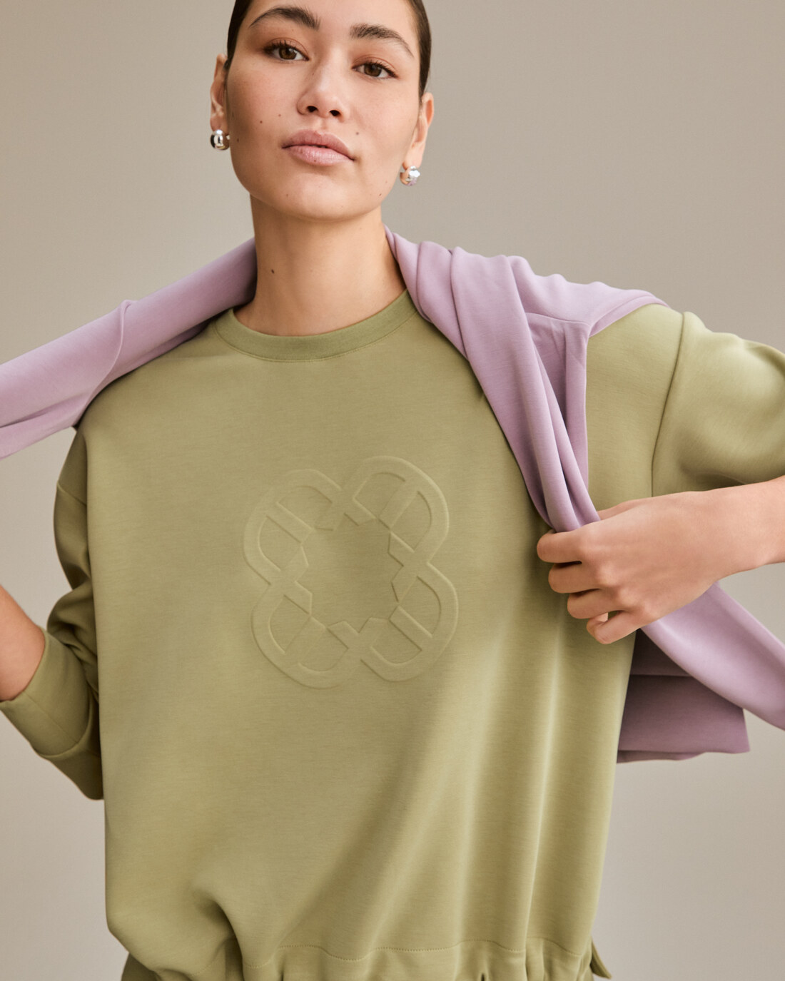 Свитшот из скубы