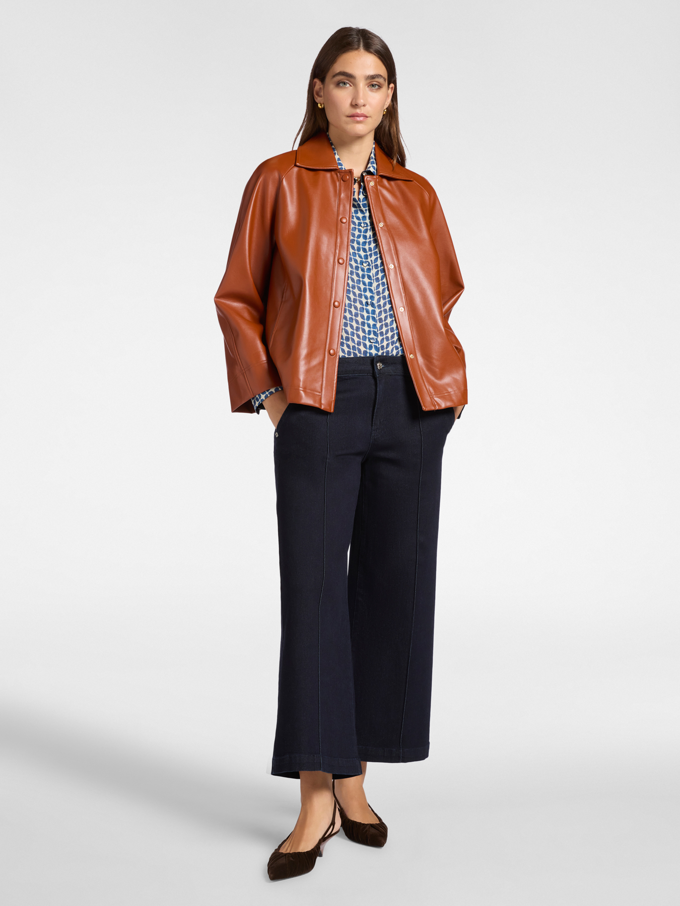 Укороченные джинсы Мэри