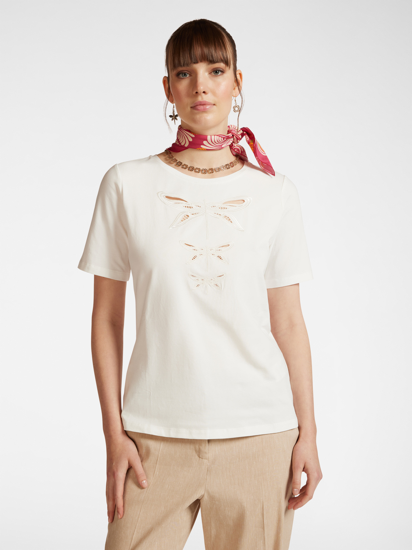 Футболка из эластичного хлопка