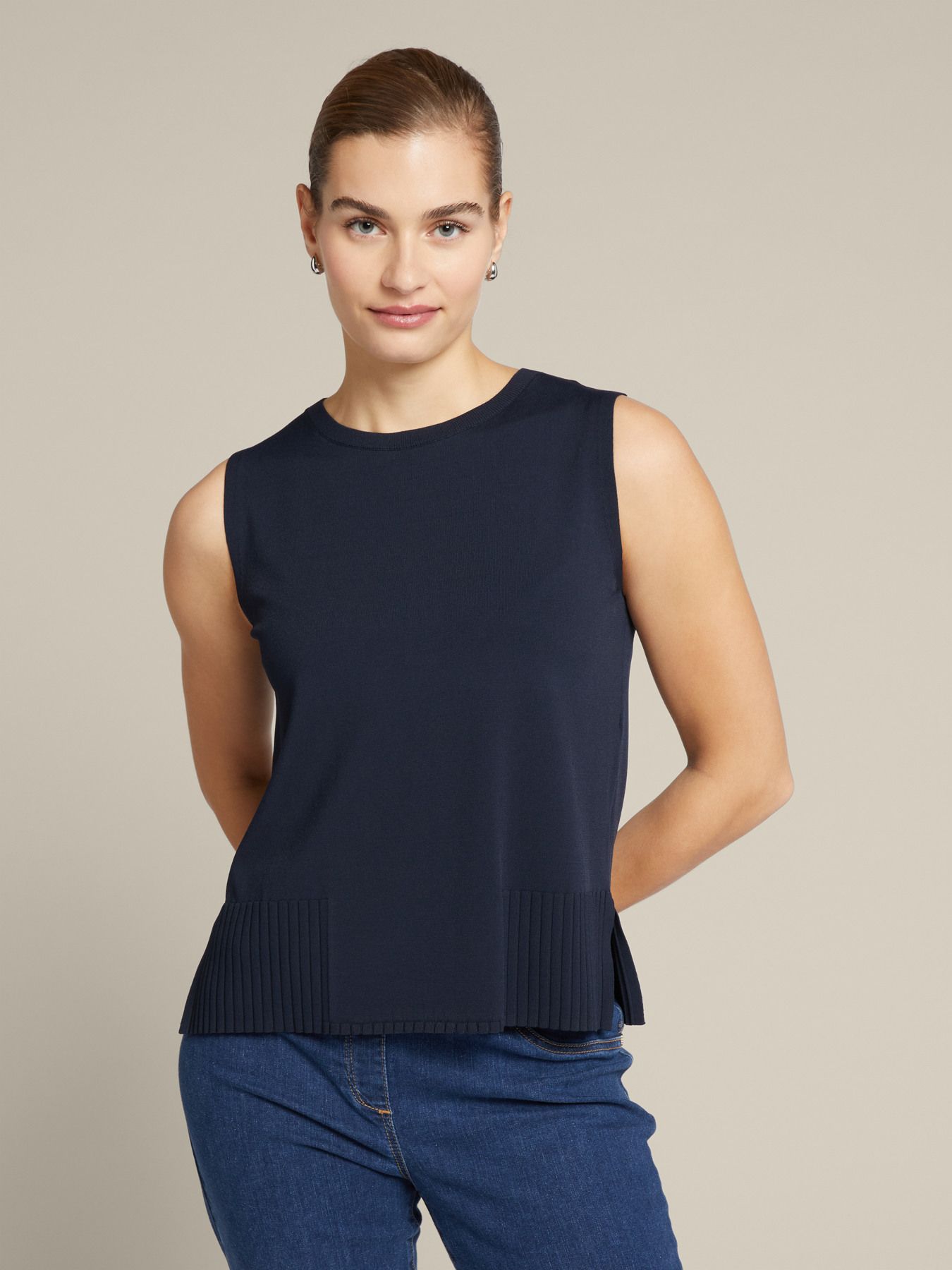 Трикотажный топ