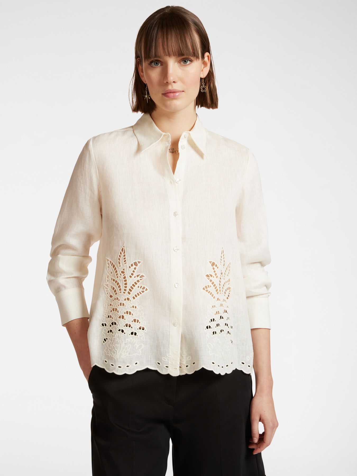 Блузка из 100% льна