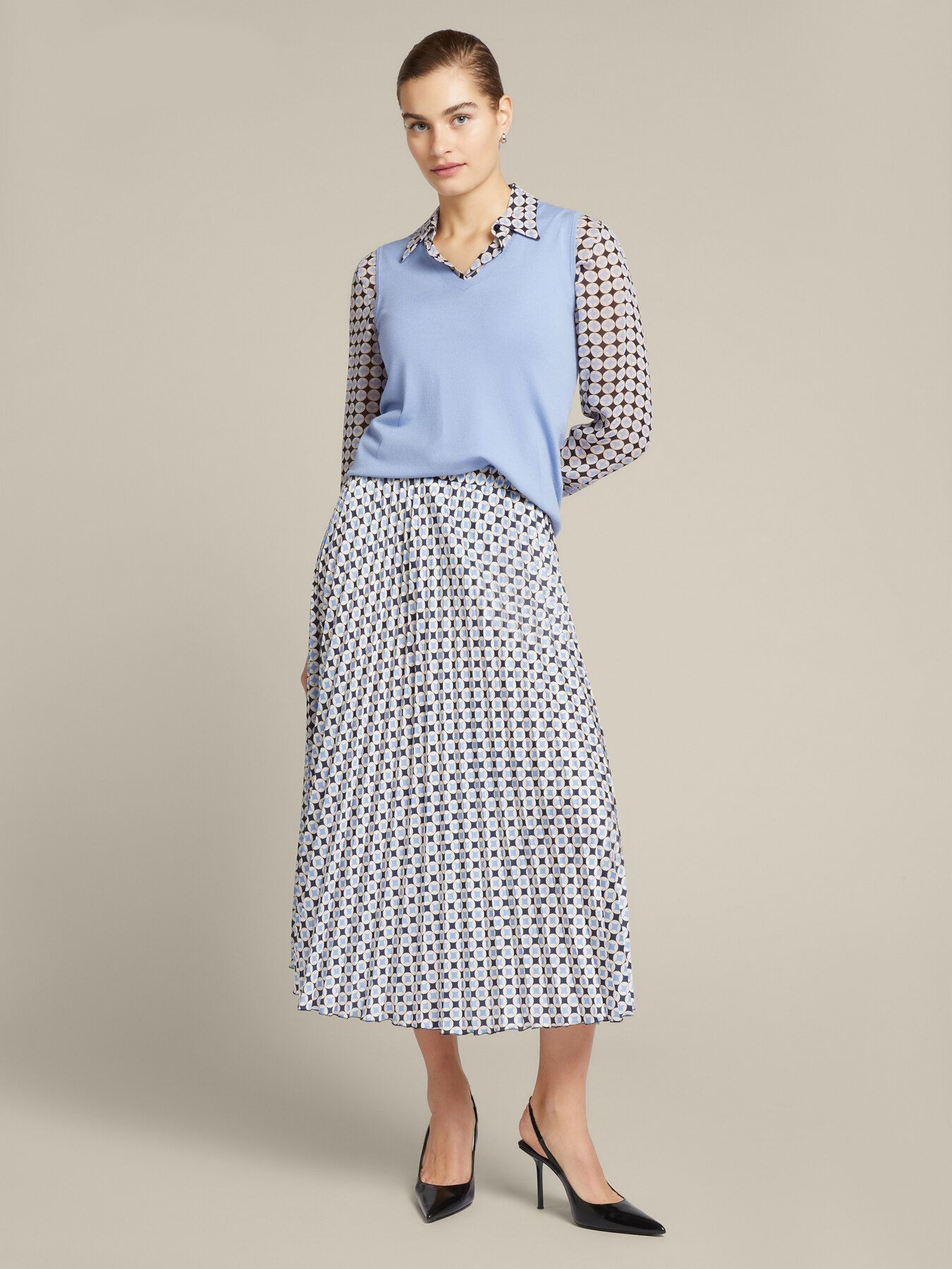 Плиссированная юбка