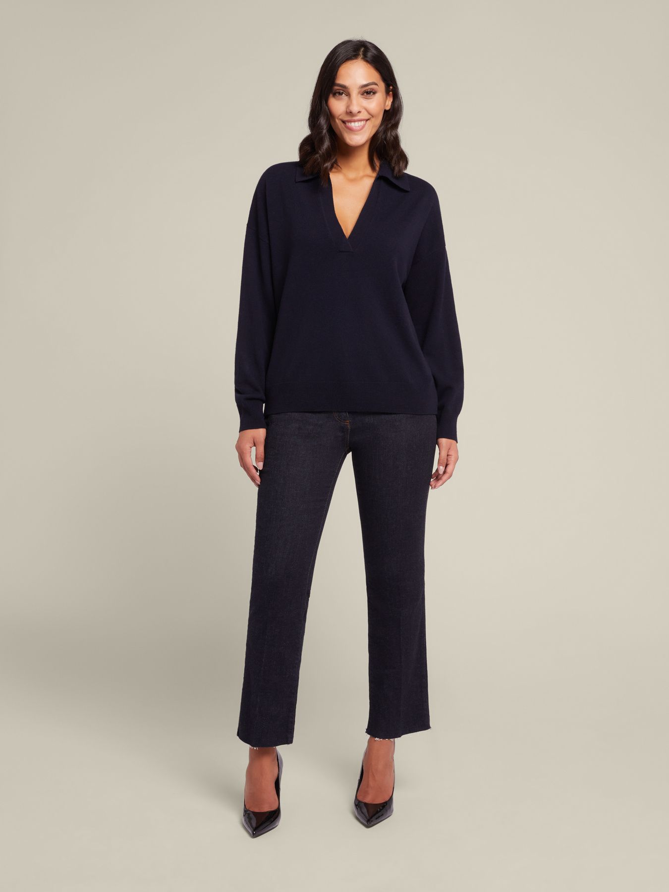 Пуловер из 100% шерсти