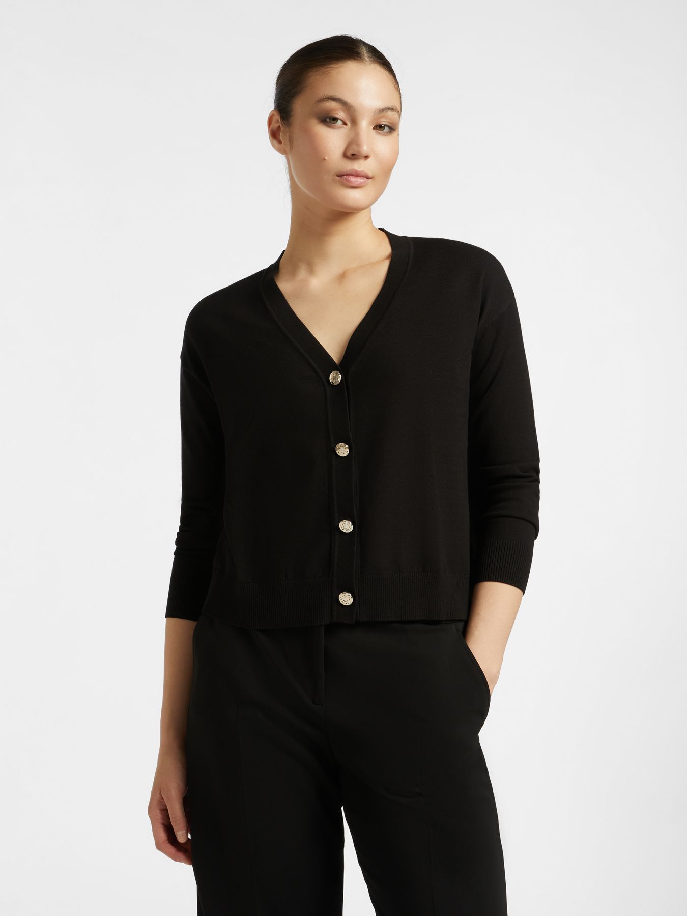 Укороченный кардиган