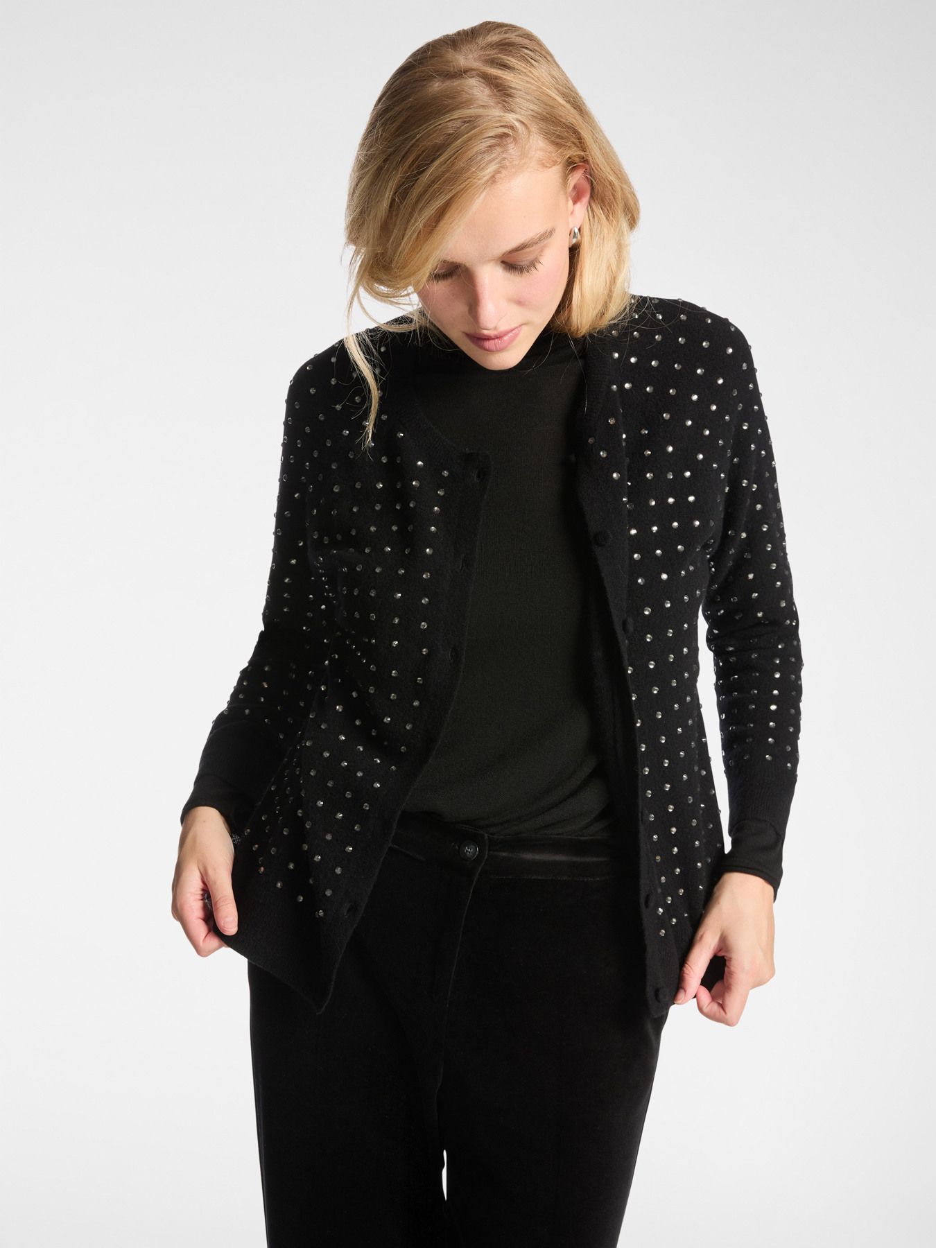 Укороченный кардиган