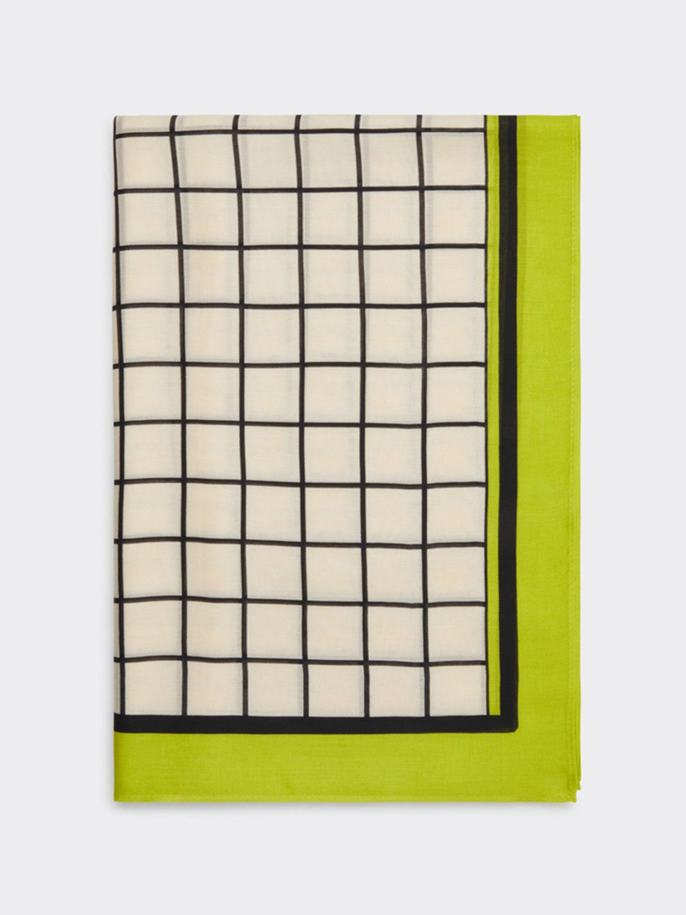 Палантин из модала с принтом