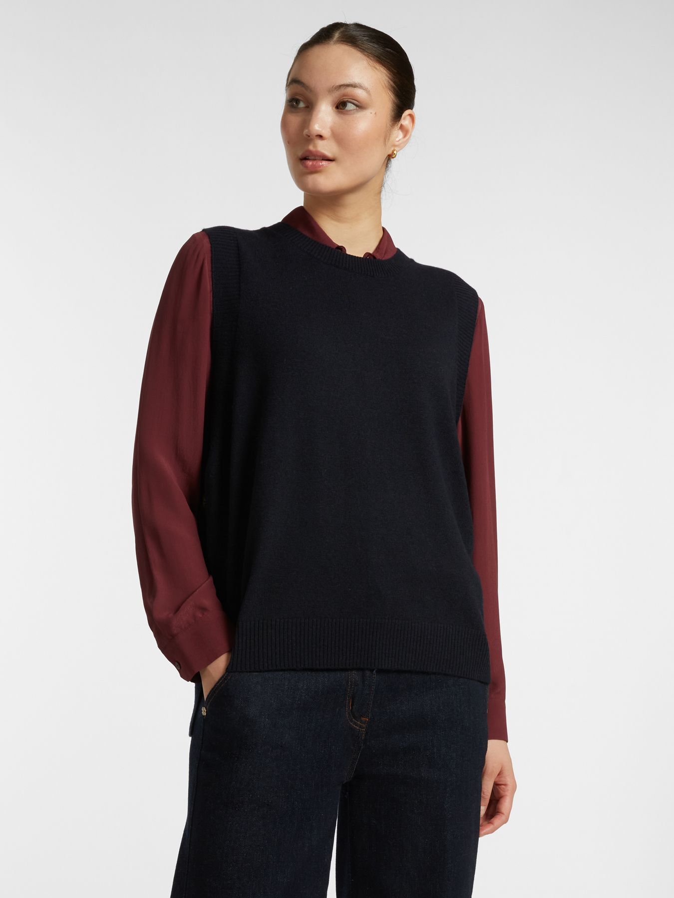 Топ из шерсти