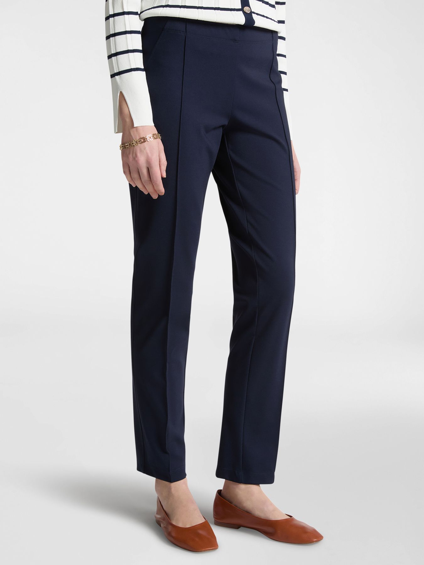 Кардиган с контрастными манжетами из вискозы черный Elena Mirò