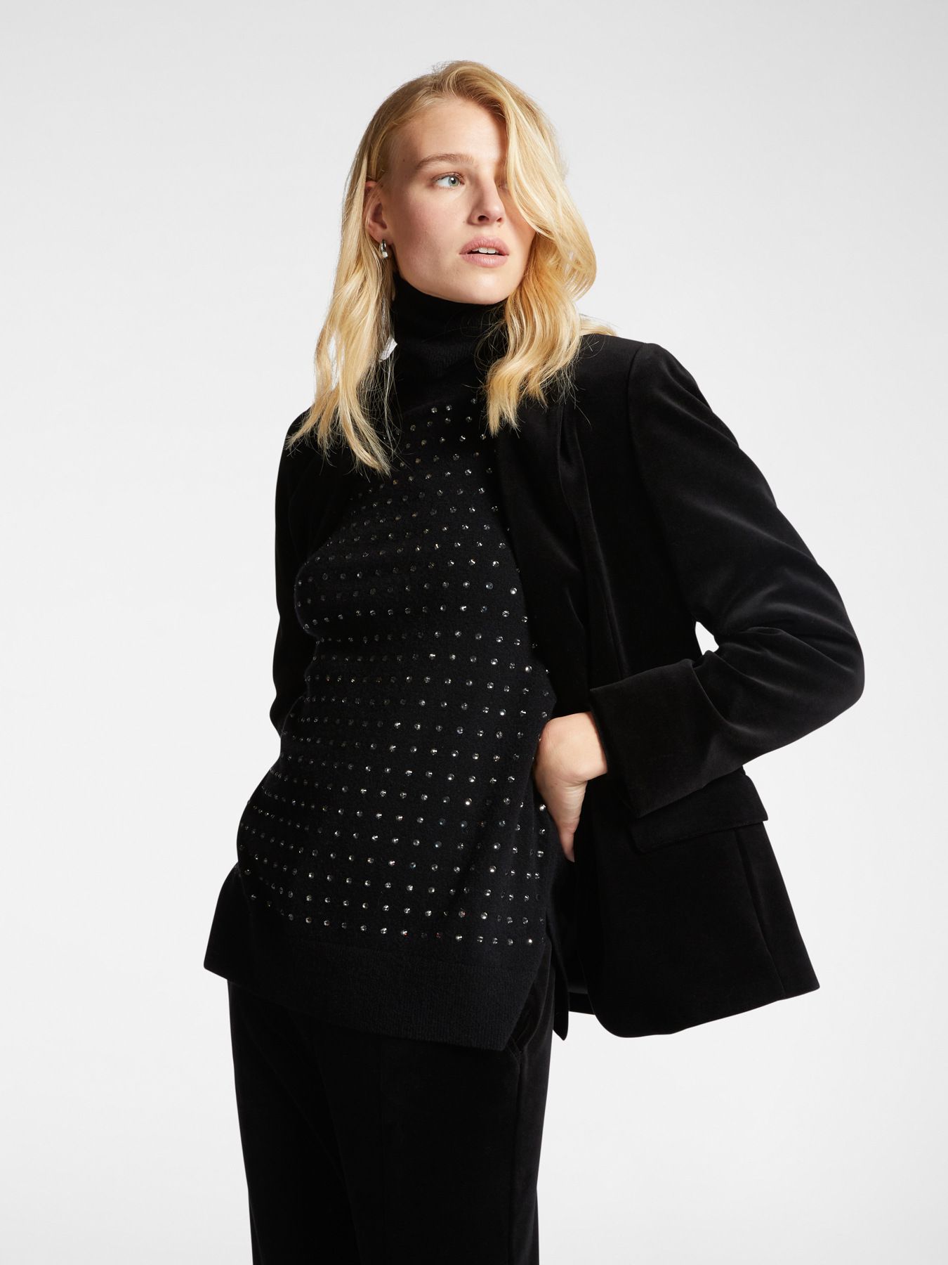 Однобортный жакет