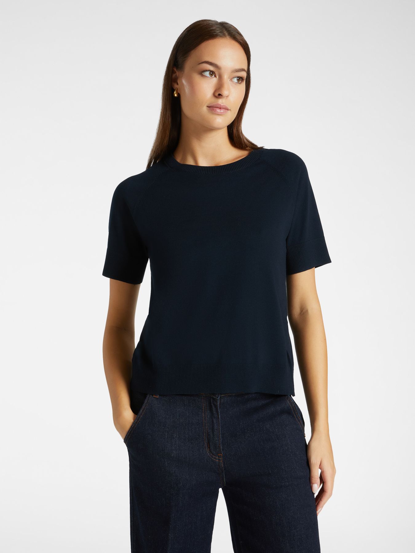 Джемпер с короткими рукавами