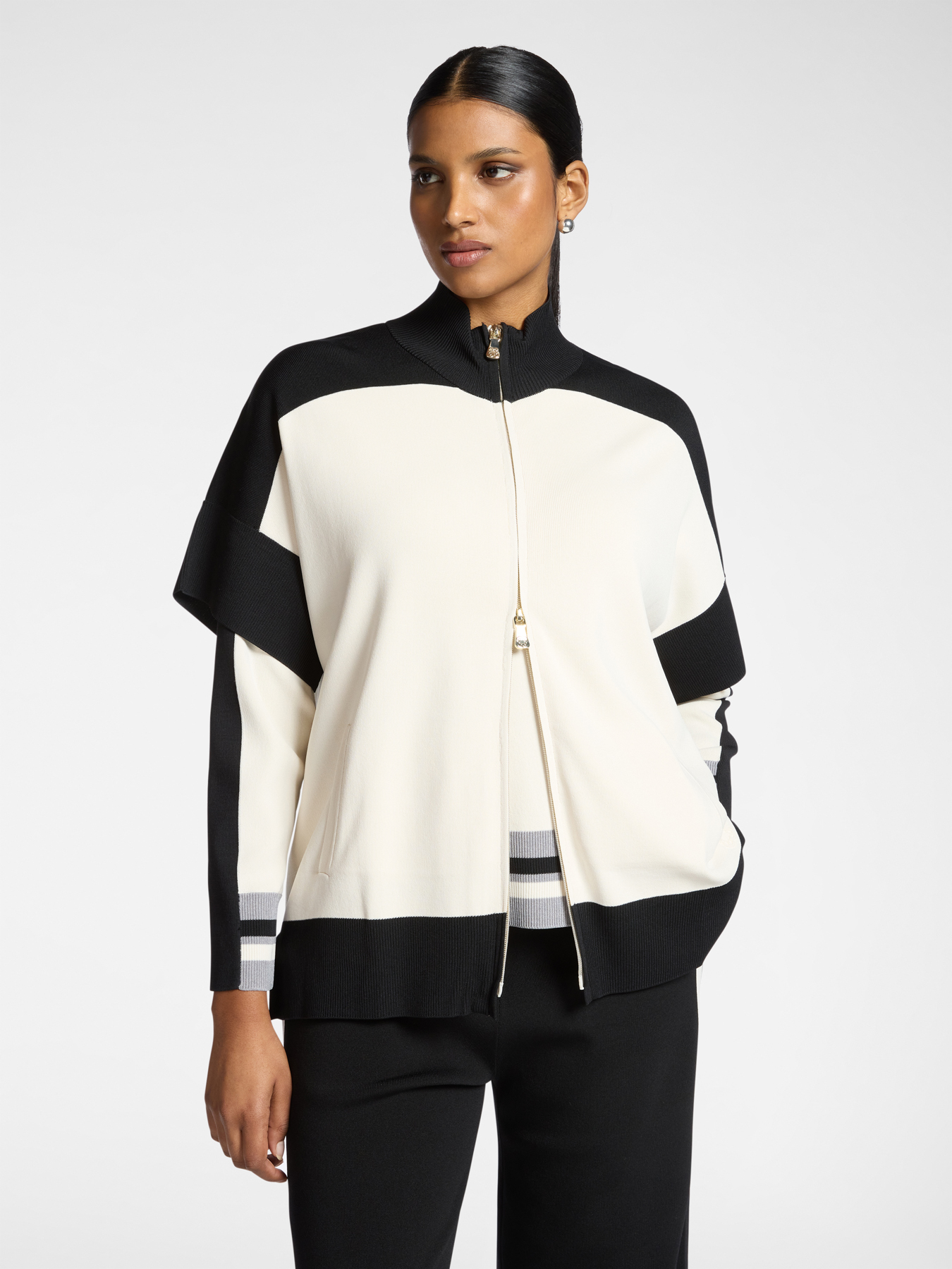 Кардиган на молнии