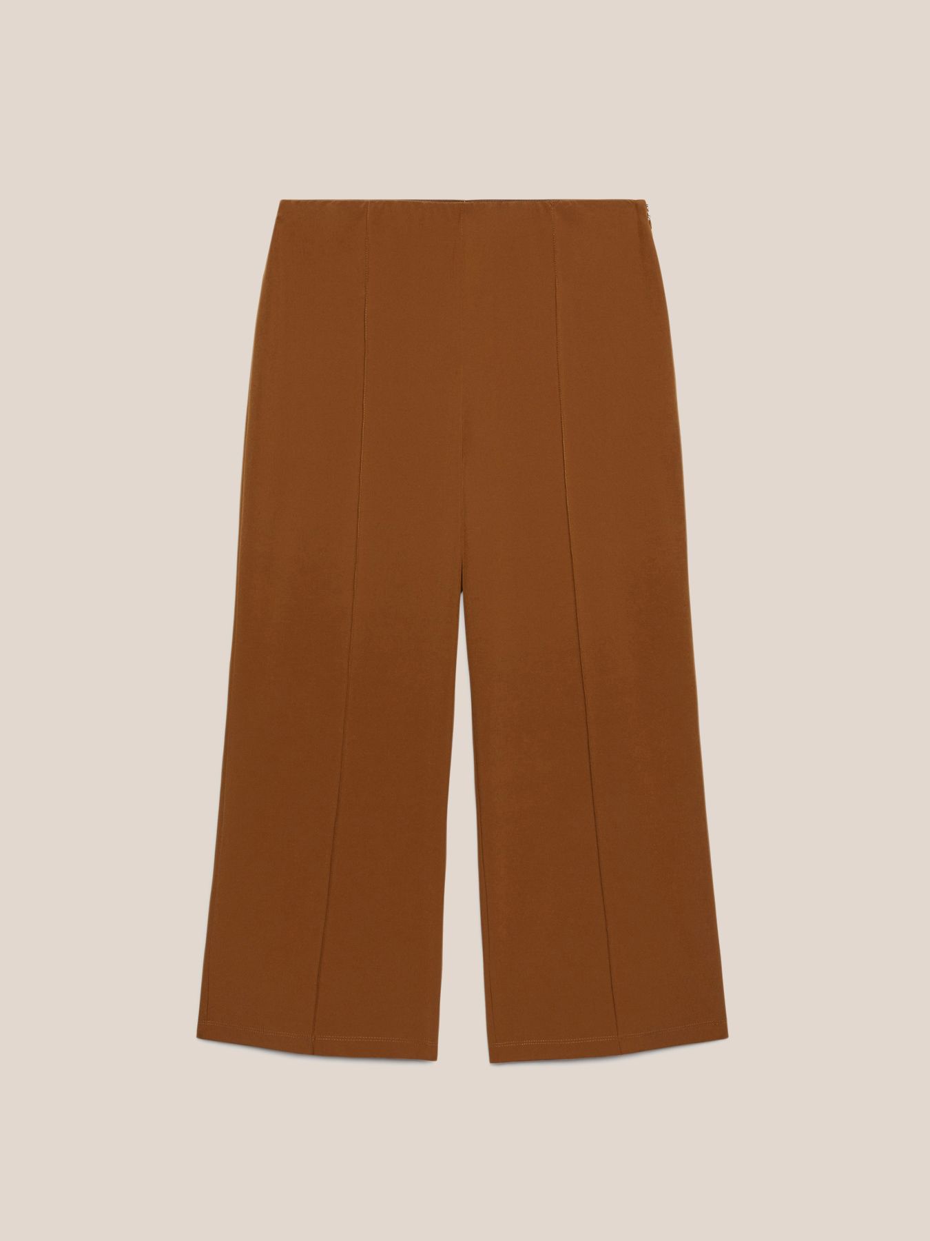 Брюки прямые укороченные