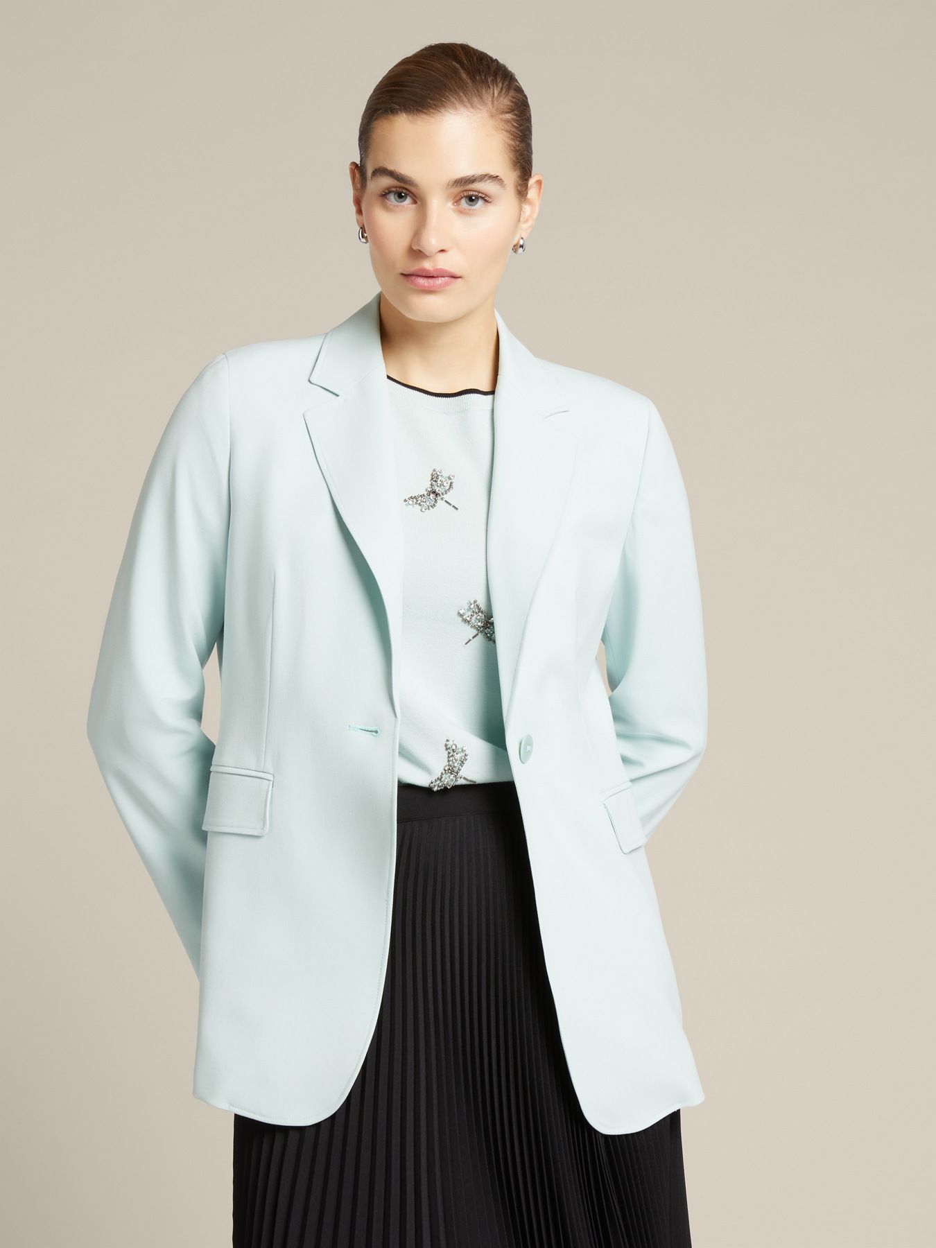 Однобортный жакет