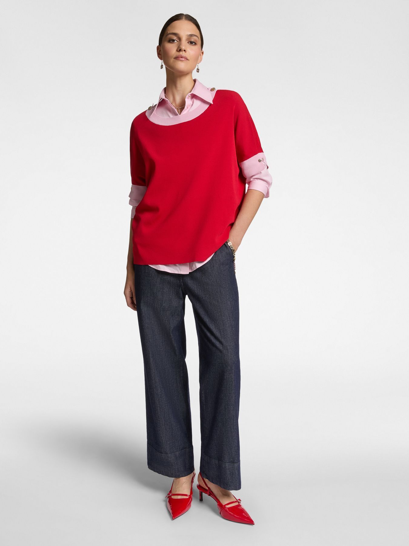 Джинсы укороченные Мэри