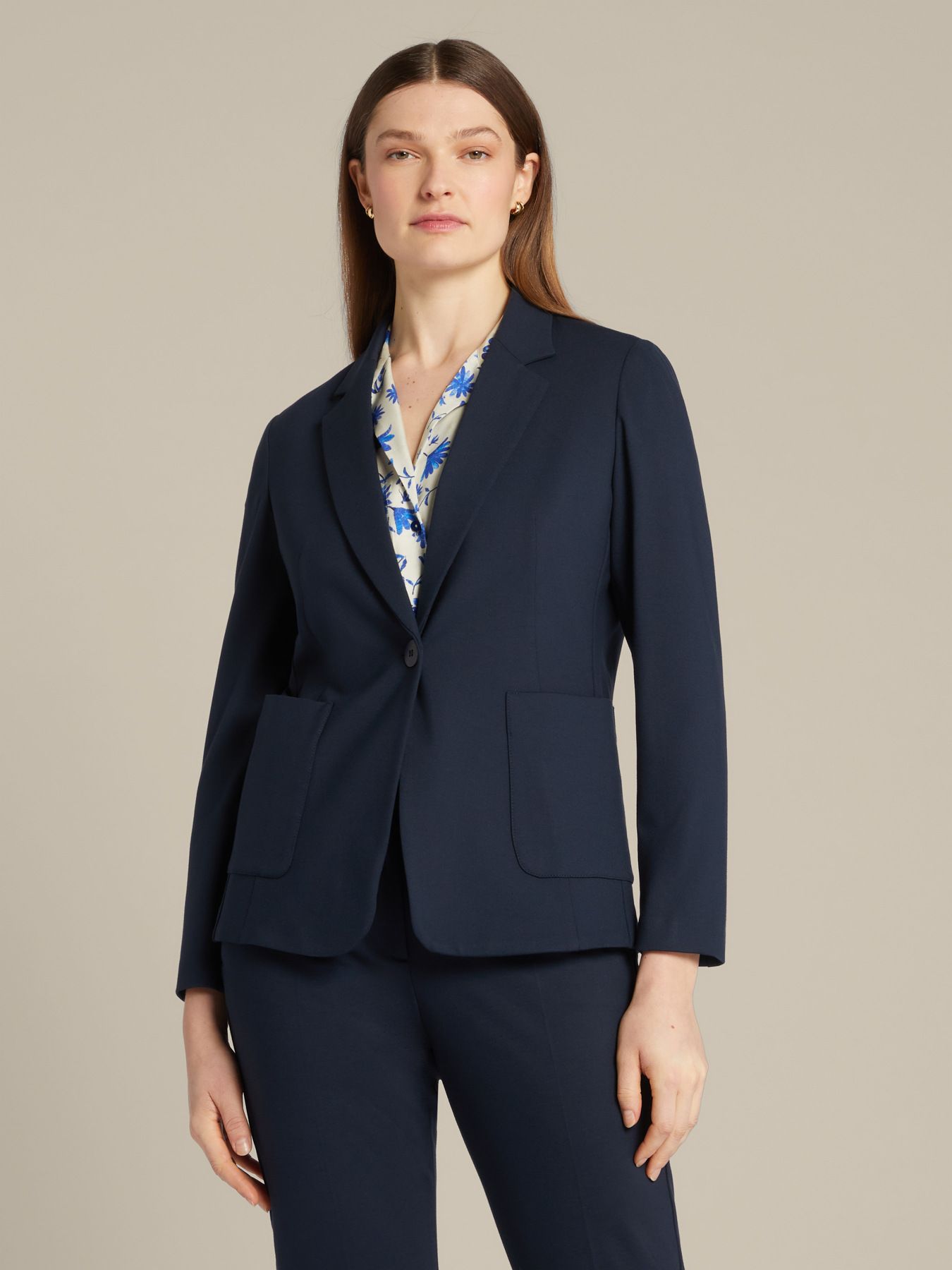 Однобортный жакет