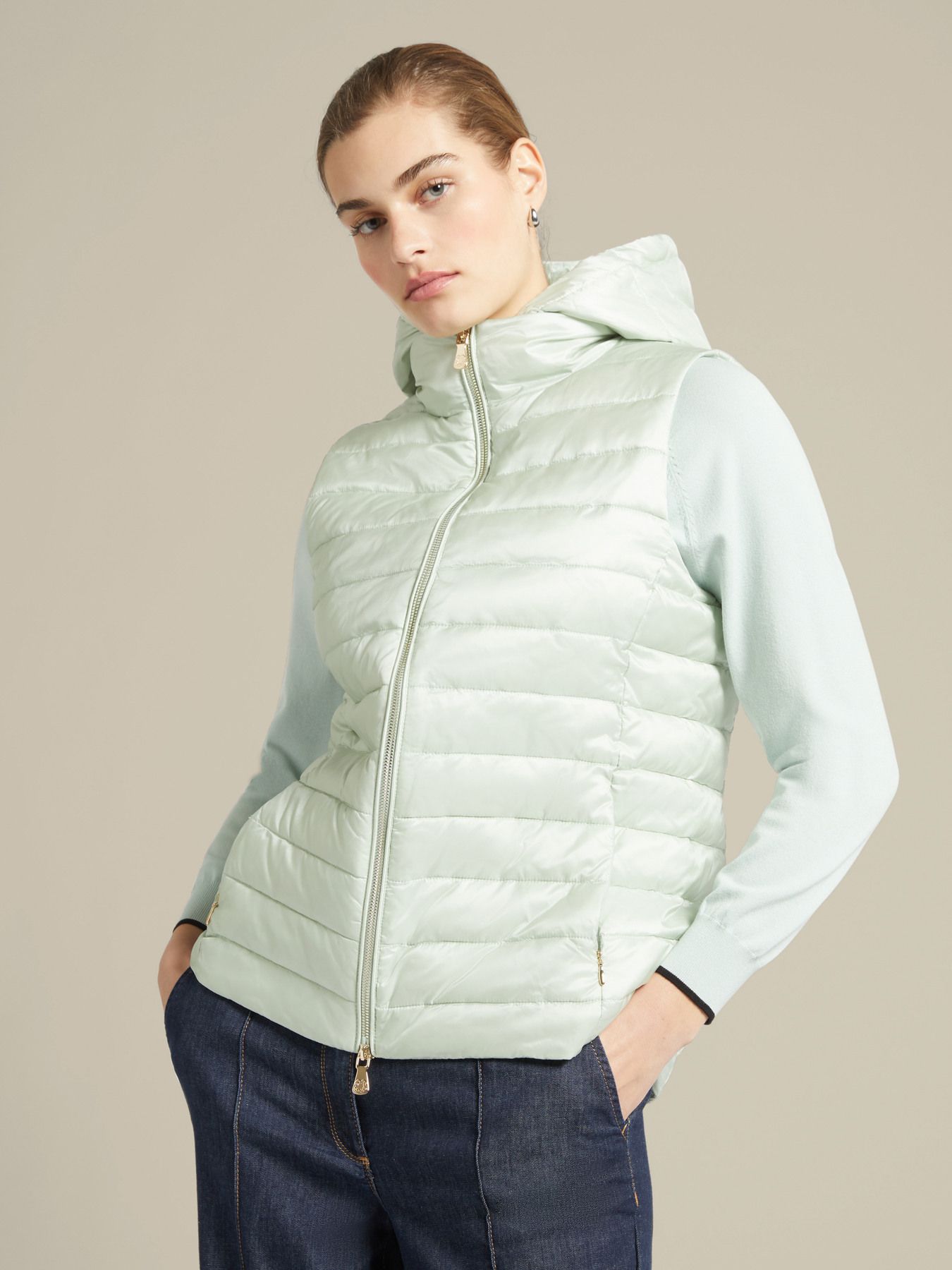 Стеганый жилет