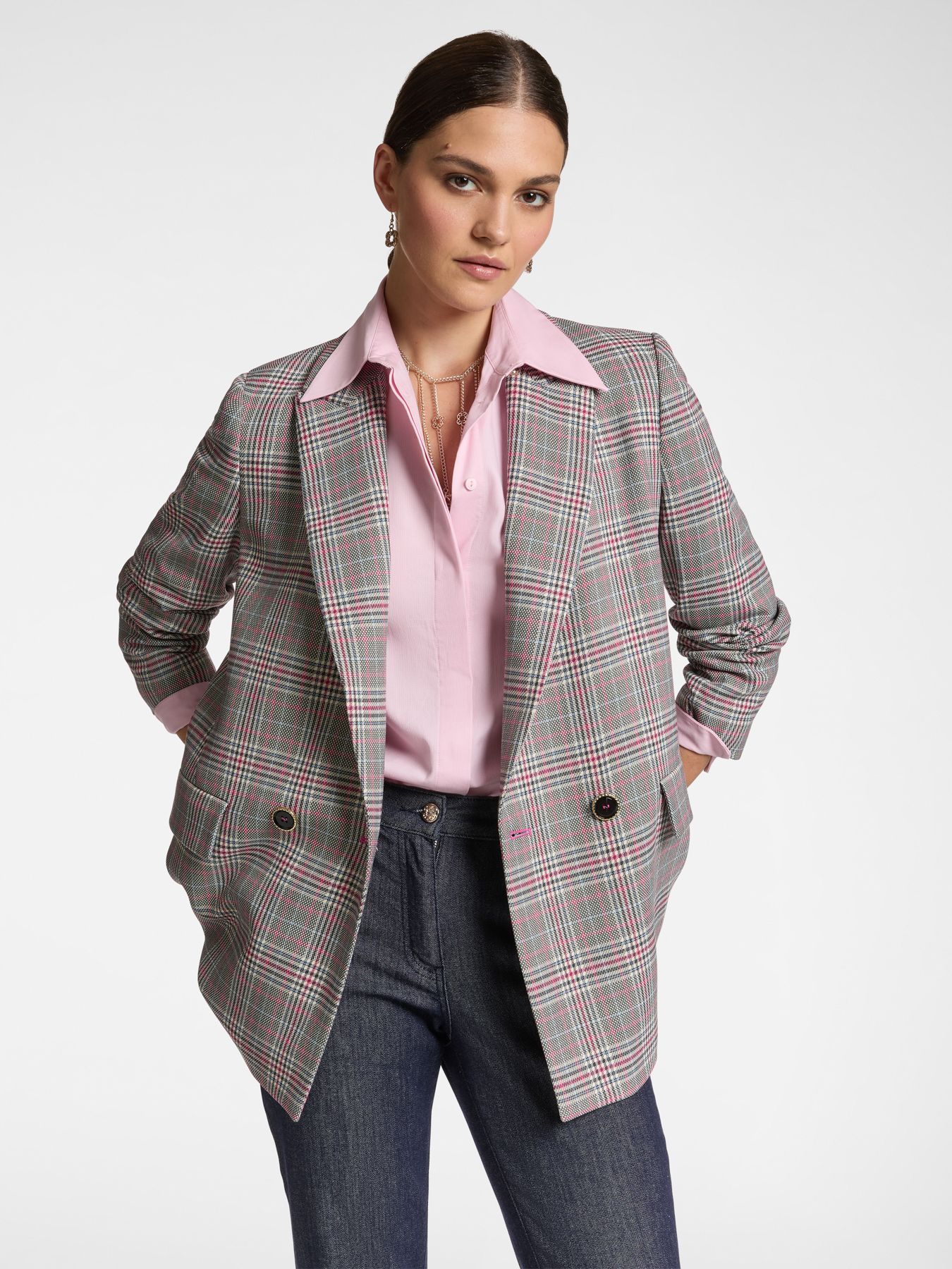 Жакет из эластичной поливискозы