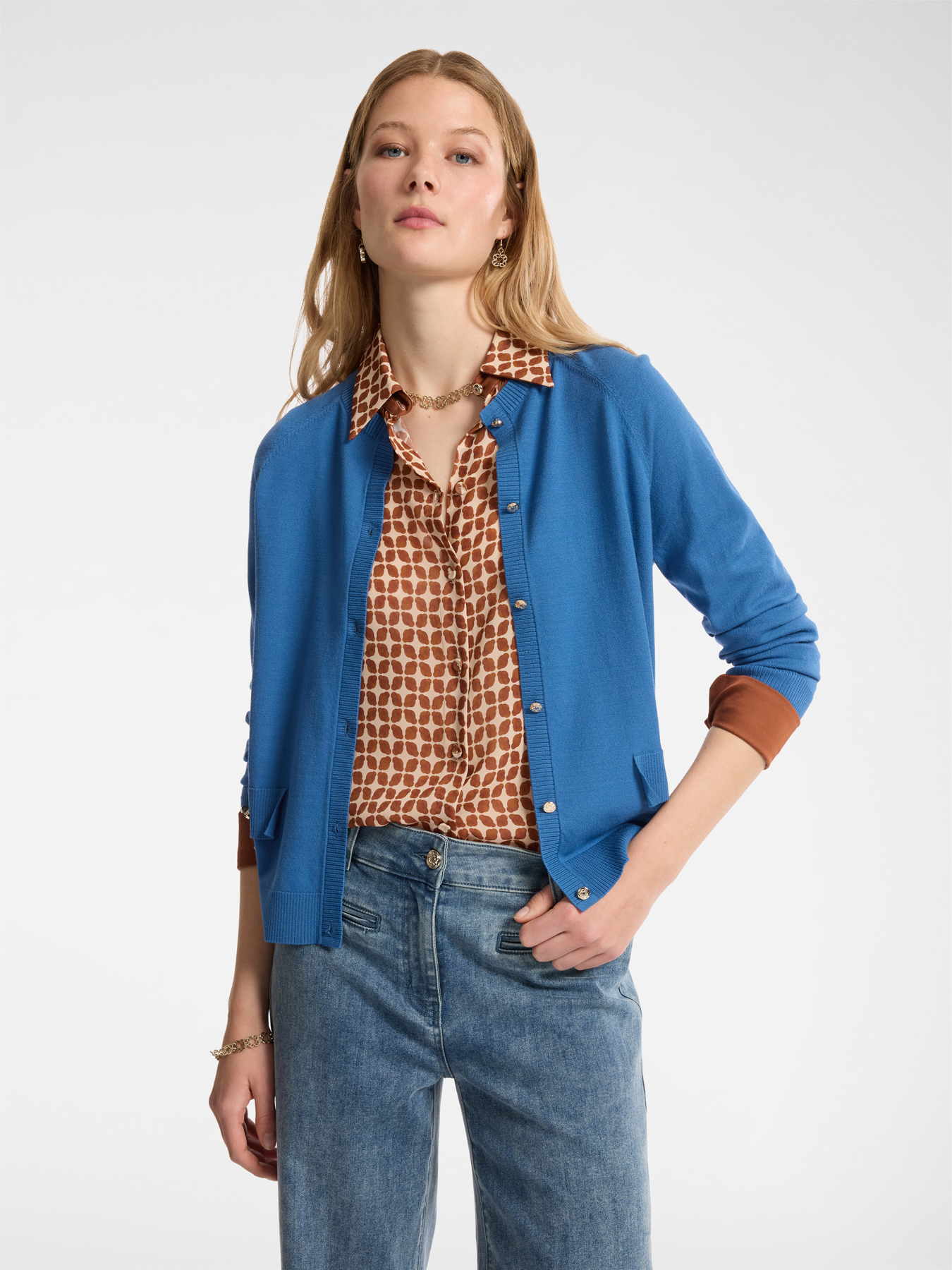 Кардиган из вискозы